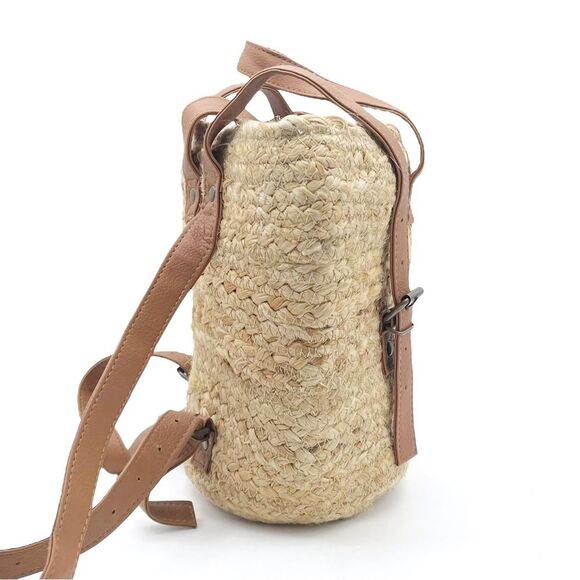 NWT XIX Palms Beachly The Shore Break Jute Insulated Picnic Cooler Backpack NEW main image 5